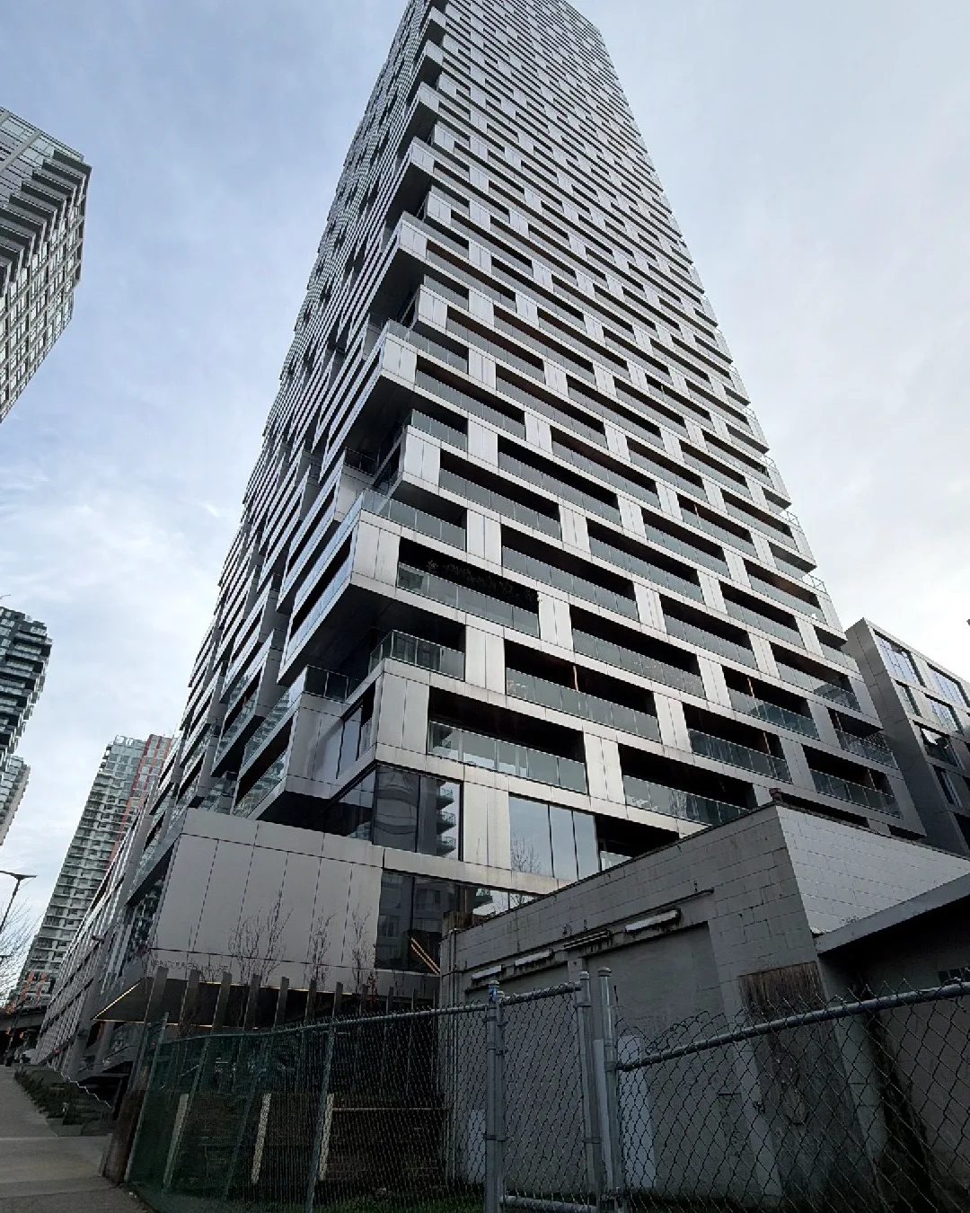 High-rise condo building in Vancouver, BC, before a condo inspection